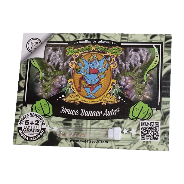 Sweet Seeds – Bruce Banner Auto – semi da collezione (5+2 pz)