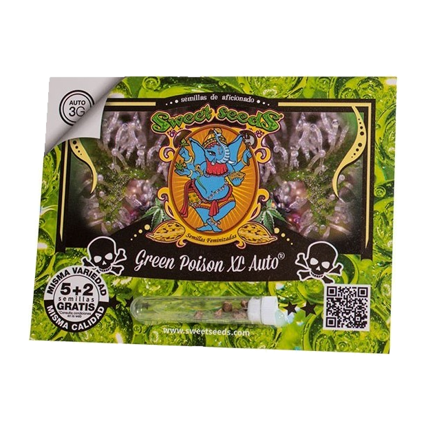 Sweet Seeds – Green Poison XL Auto – semi da collezione (5+2 pz)