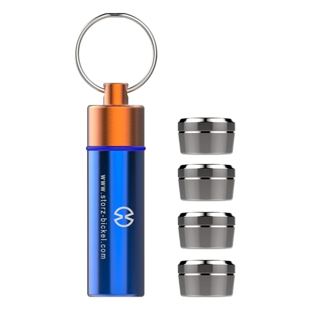 Storz & Bickel – Capsule Caddy portachiavi con 4 capsule dosatrici