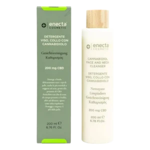 Enecta – Detergente viso e collo con CBD 200 mg, 200 ml