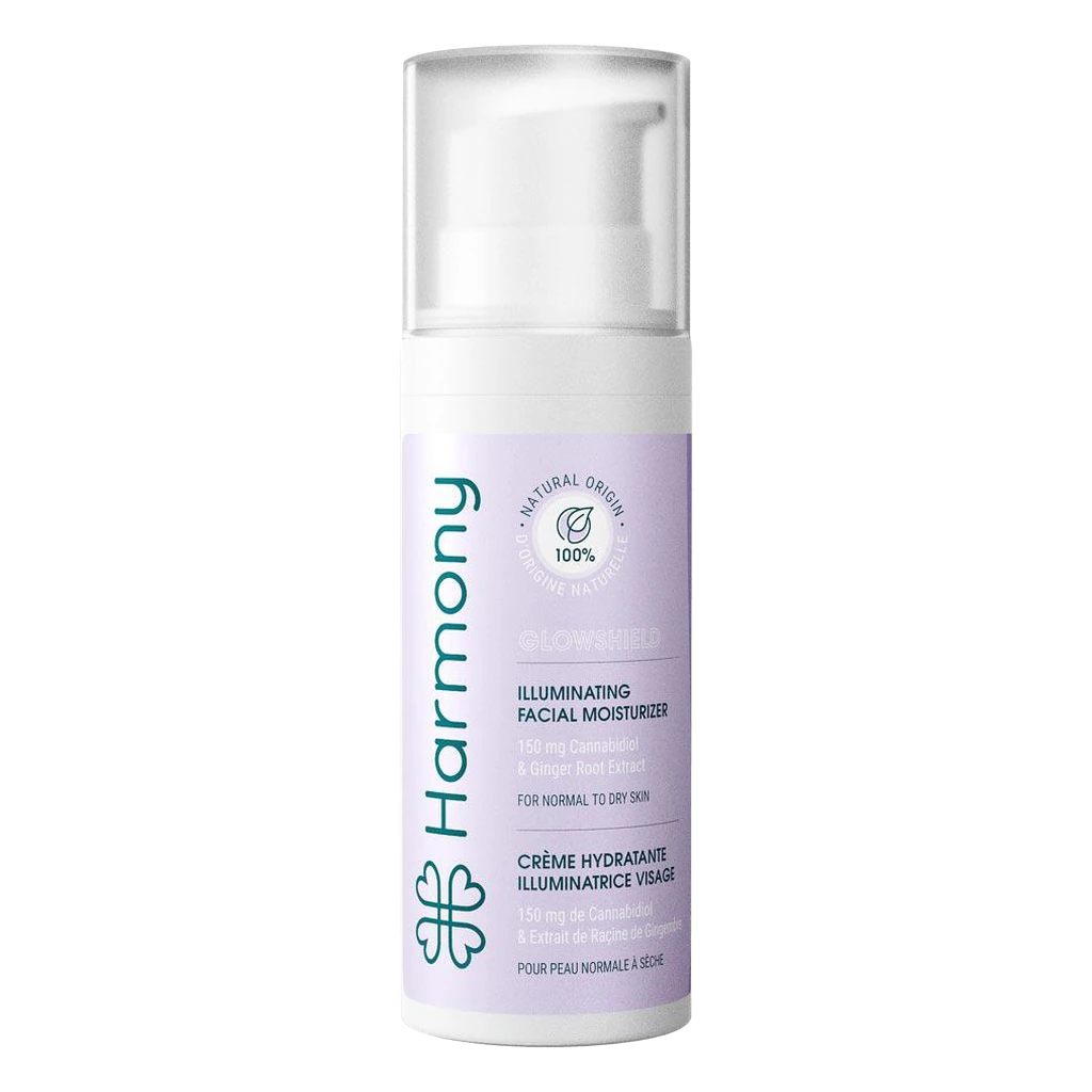 Harmony Glowshield – Crema viso idratante e illuminante al CBD 150 mg