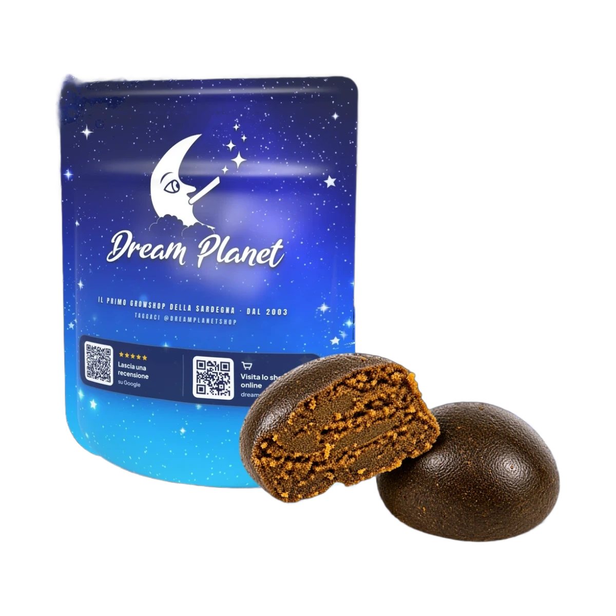 Hash CBD Charas con busta doypack Dream Planet