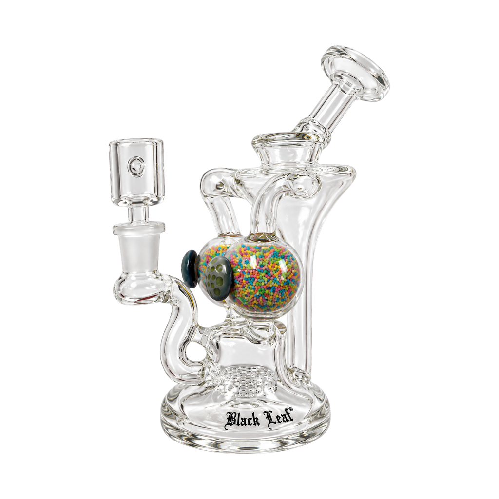 Dabber in vetro con sfera colorata