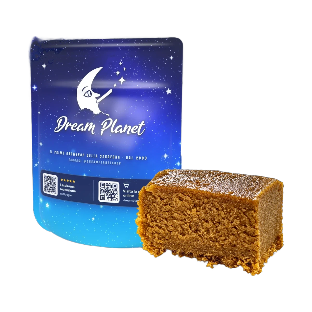 Hash CBD Libanese con busta doypack Dream Planet