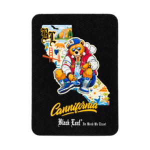 Black Leaf – Dab mat Cannifornia 25 × 36,5 cm
