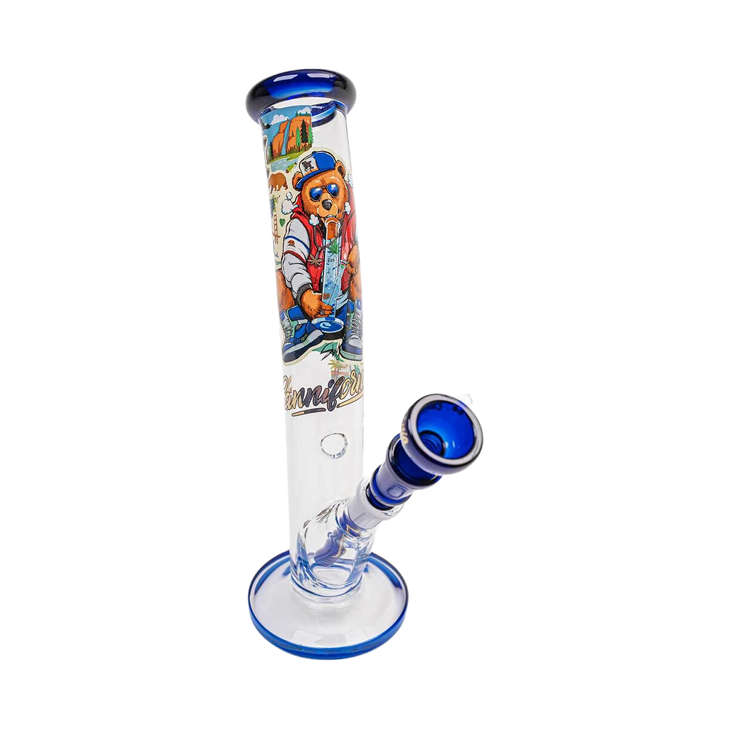 Black Leaf – Bong cilindrico California Bear 25 cm