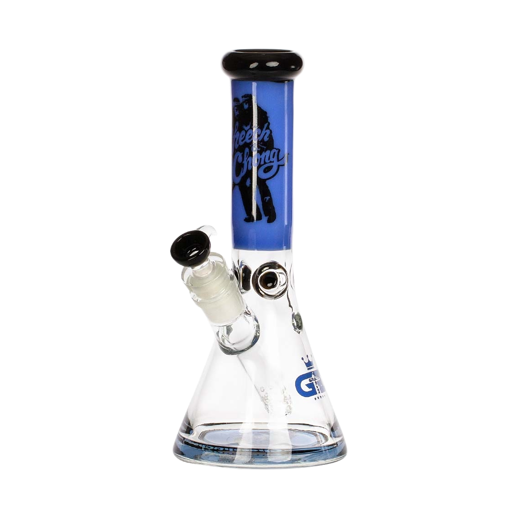 Grace Glass Cheech & Chong – Bong beaker blu 32 cm