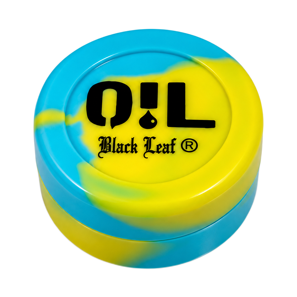 Black Leaf – Contenitore O!L giallo e azzurro 3 cm