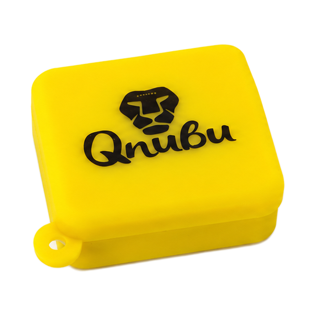 Qnubu – Contenitore quadrato giallo 4 cm