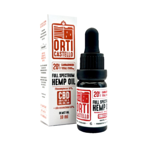 Orti Castello – Olio CBD full spectrum 20% 10 ml