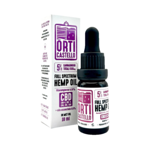 Orti Castello – Olio CBD full spectrum 5% 10 ml