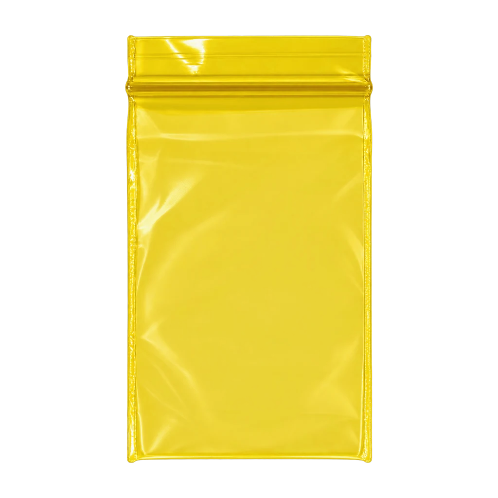 Bustine zip 40 × 60 mm – gialle (100 pz)