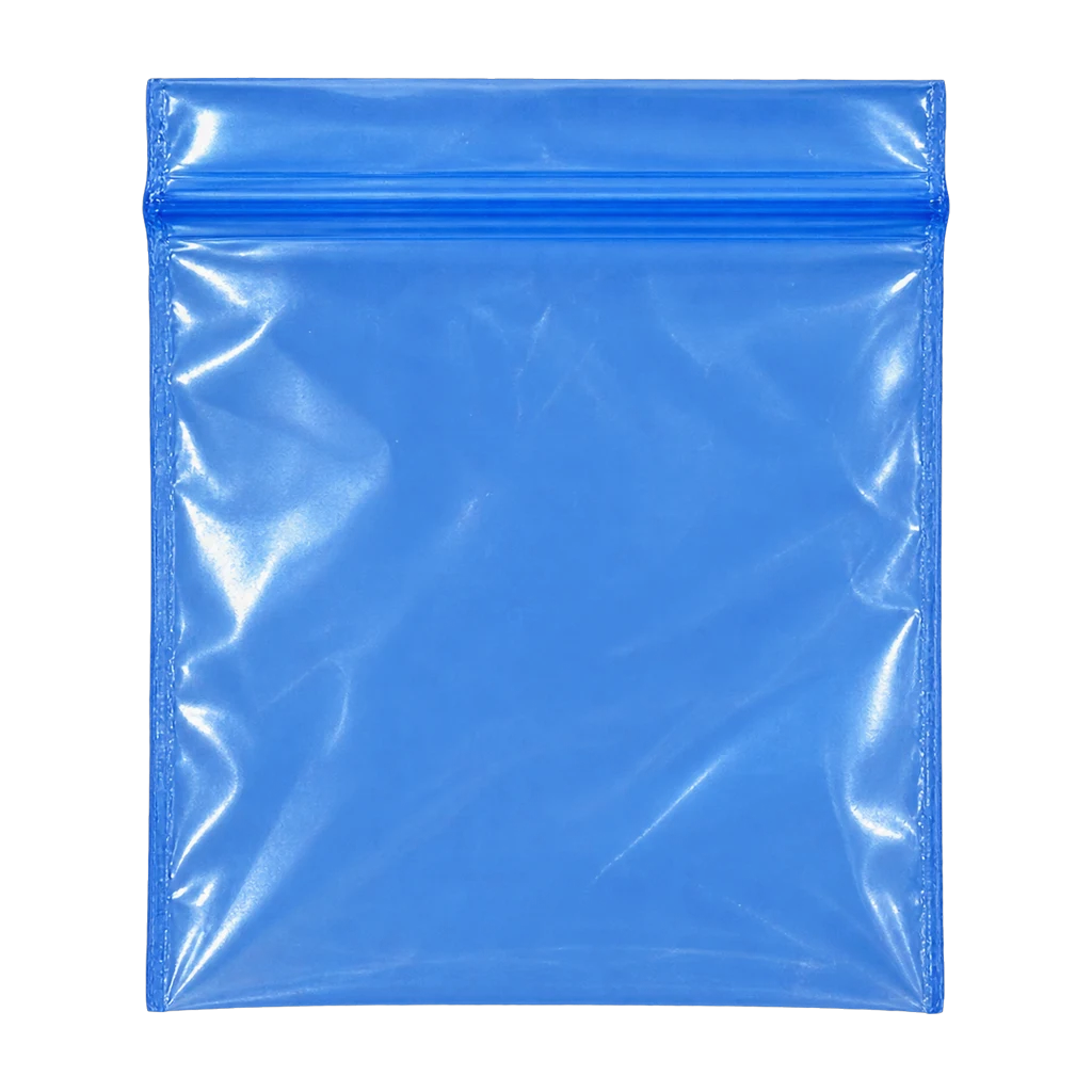 Bustine zip 40 × 45 mm – blu (100 pz)