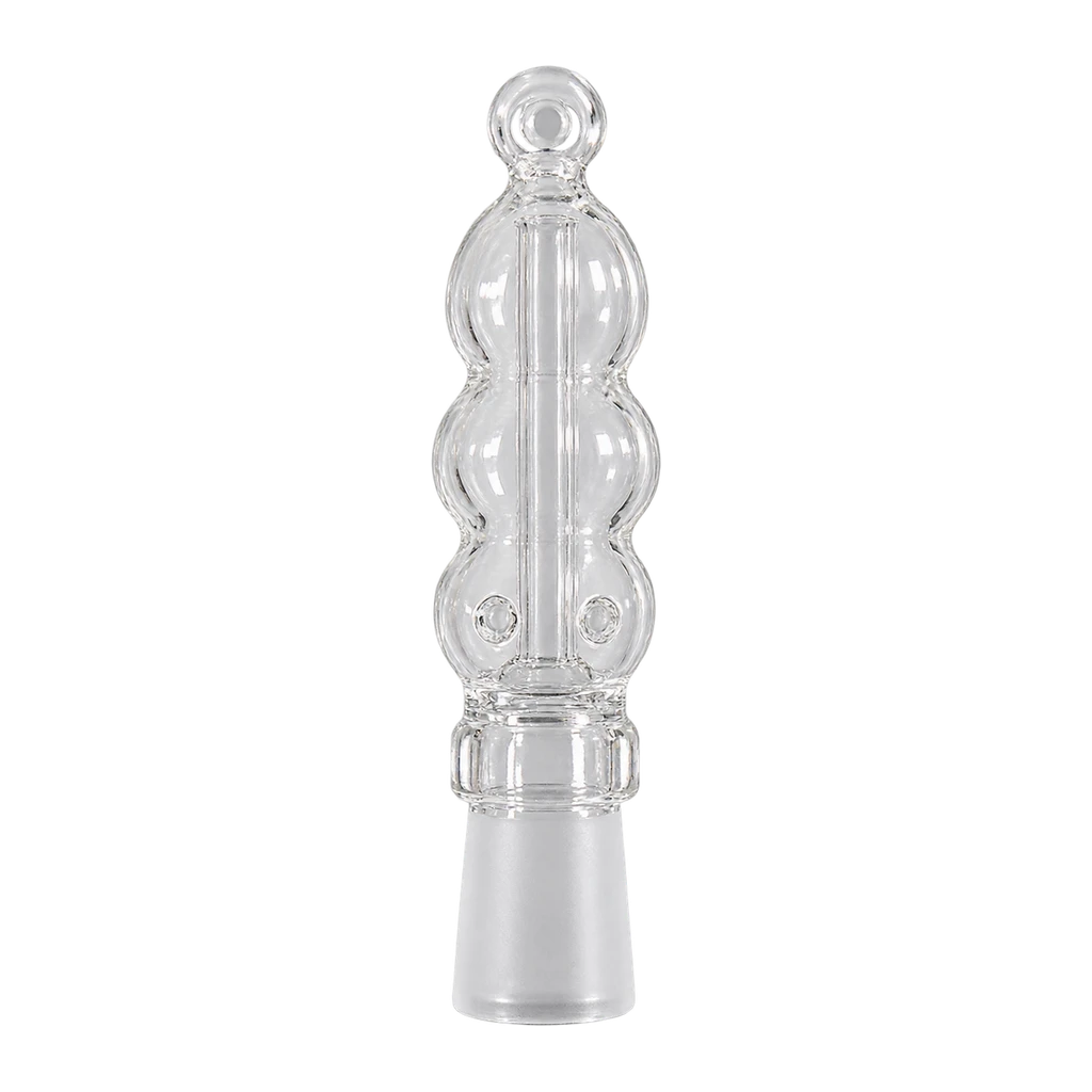 Mini bubbler in vetro a tre bolle con attacco femmina SG 18, 130 mm