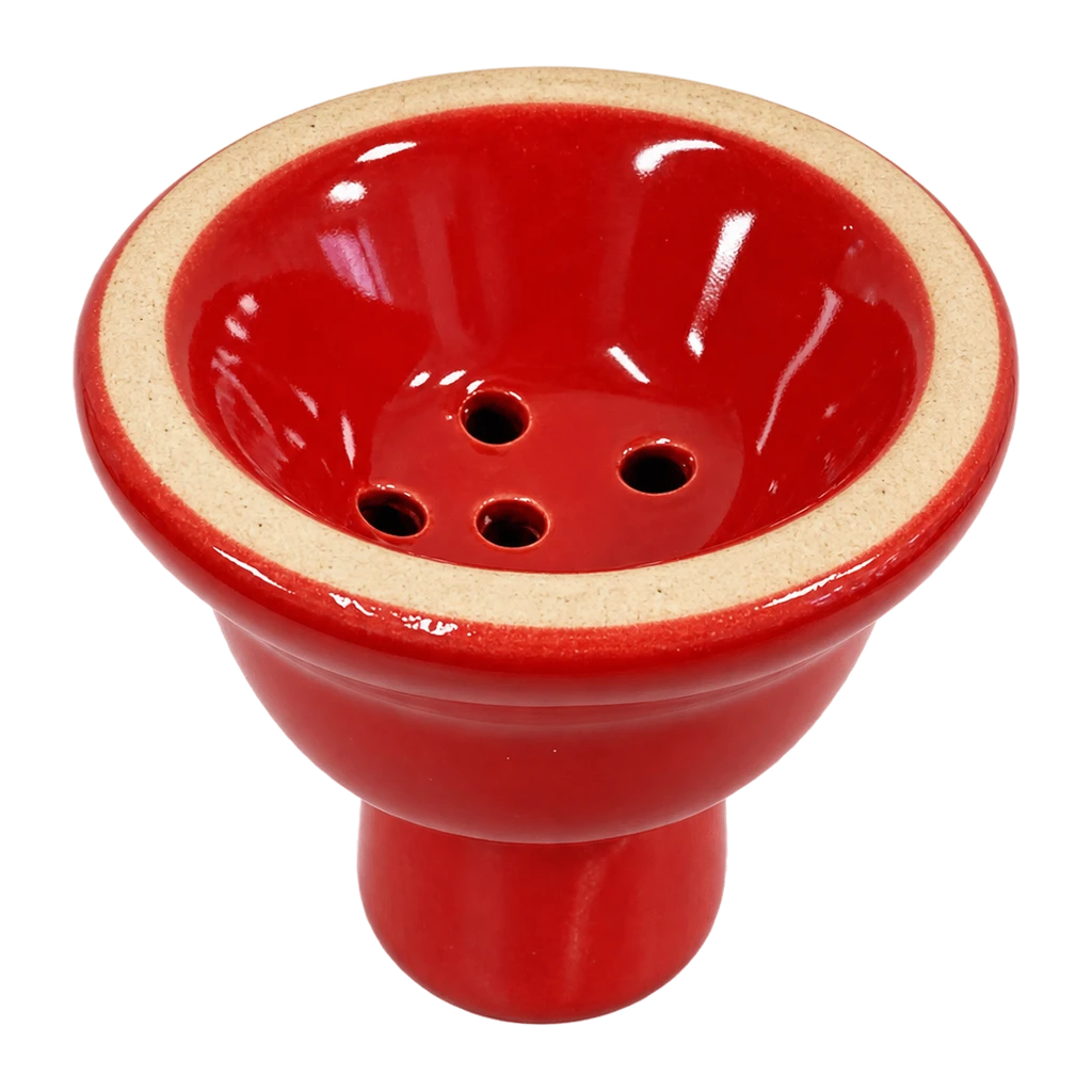 Braciere in ceramica rosso per narghilè, Ø 60 mm