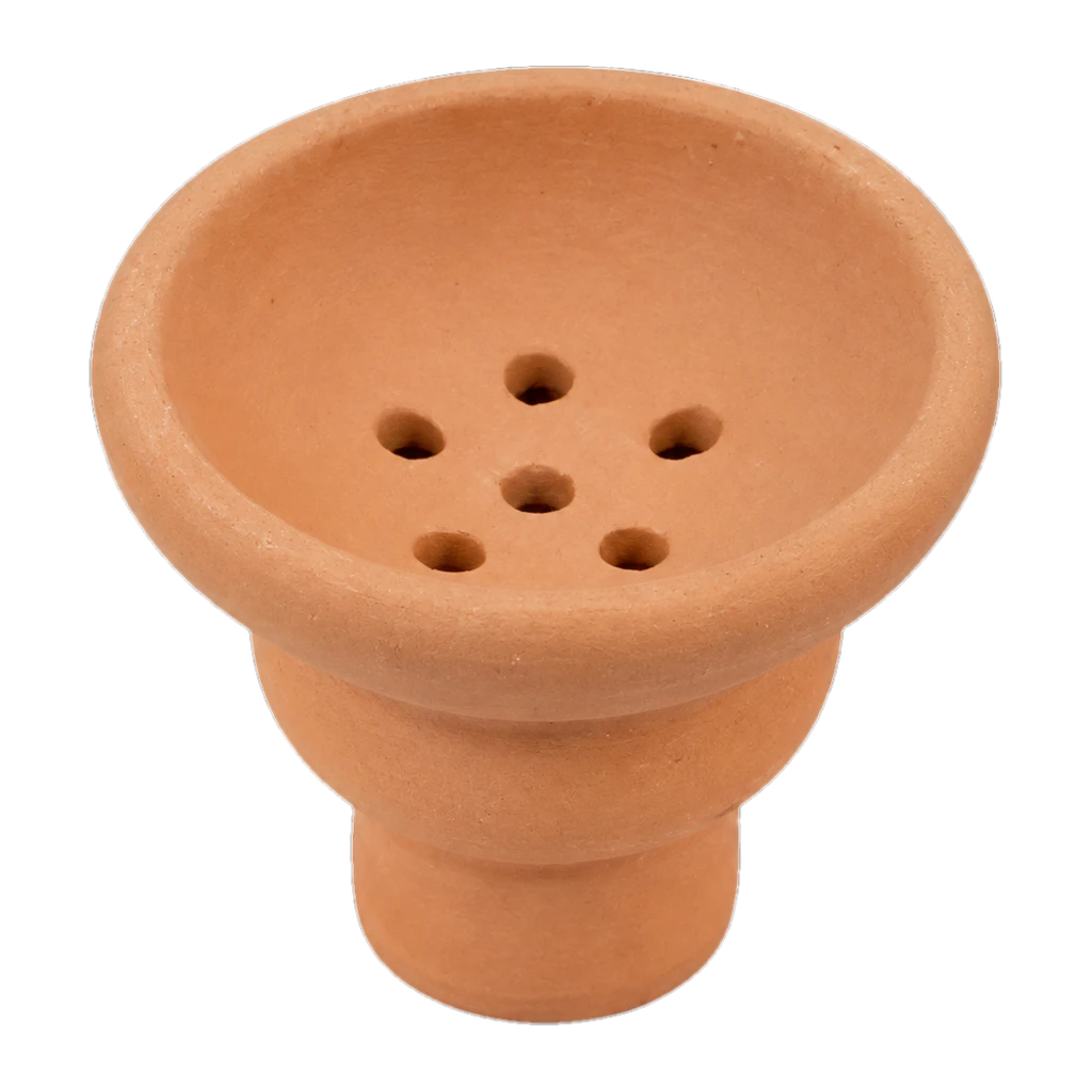 Braciere in terracotta naturale per narghilè, Ø 70 mm