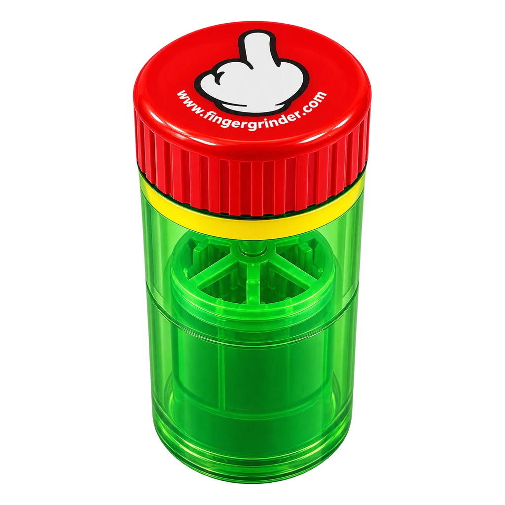 Finger Grinder rosso e verde