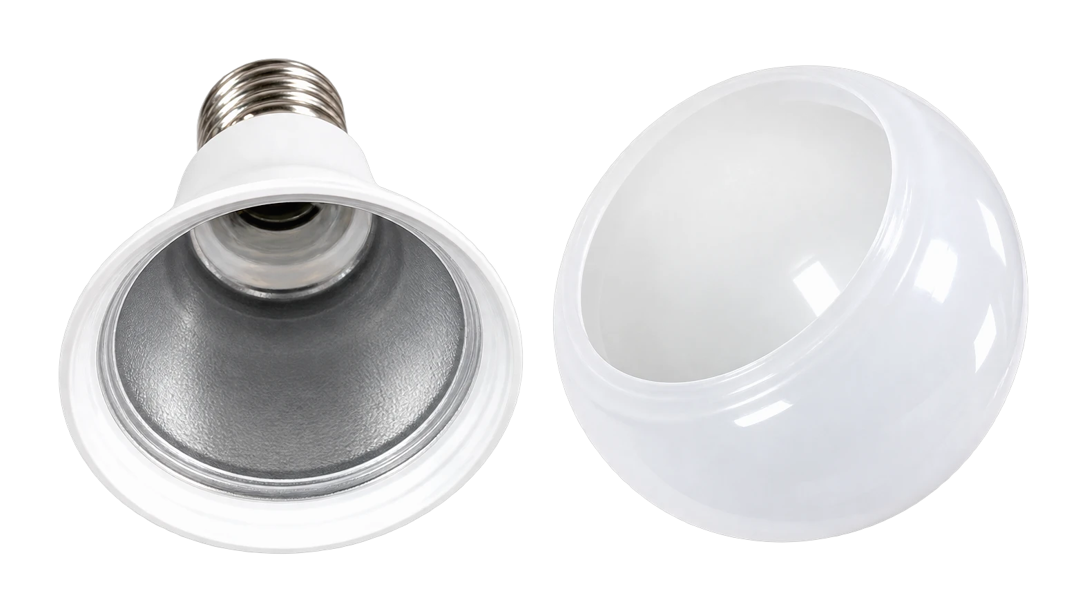 Nascondiglio a forma di lampadina 12 cm – aperta