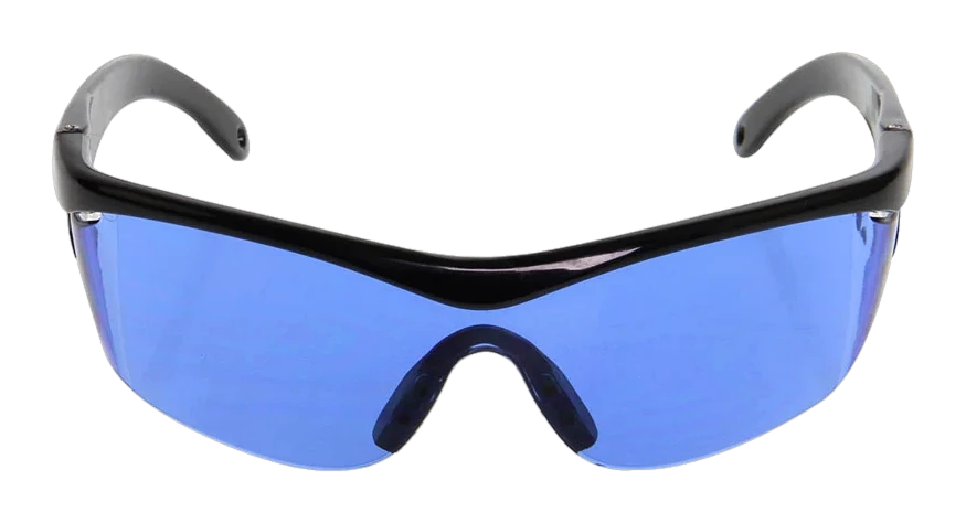 Occhiali LUMii Growroom Lenses – vista frontale