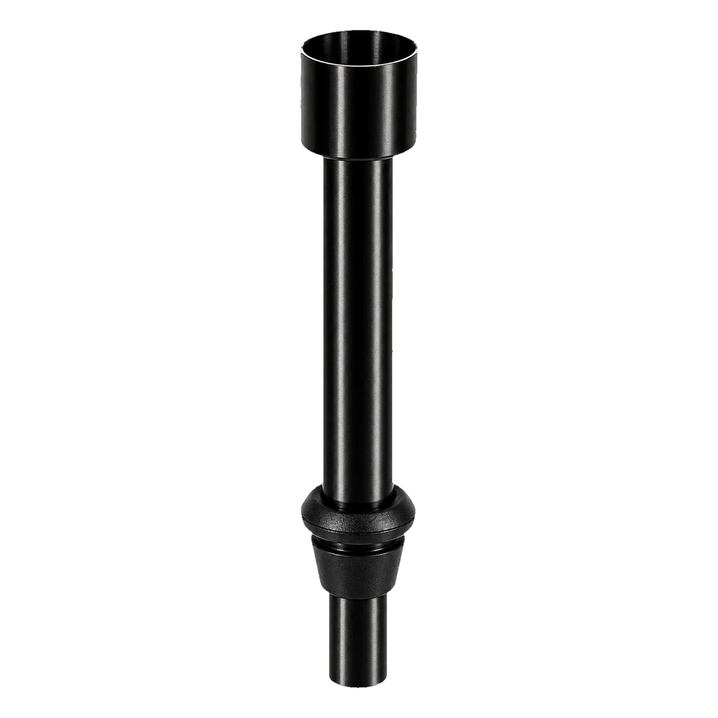 Pescante a innesto rapido con gommino per bong in acrilico – 11 cm, colore assortito